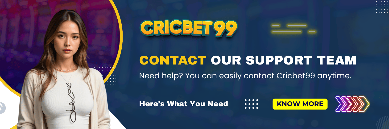 Contact Our Support Team - cricbet99