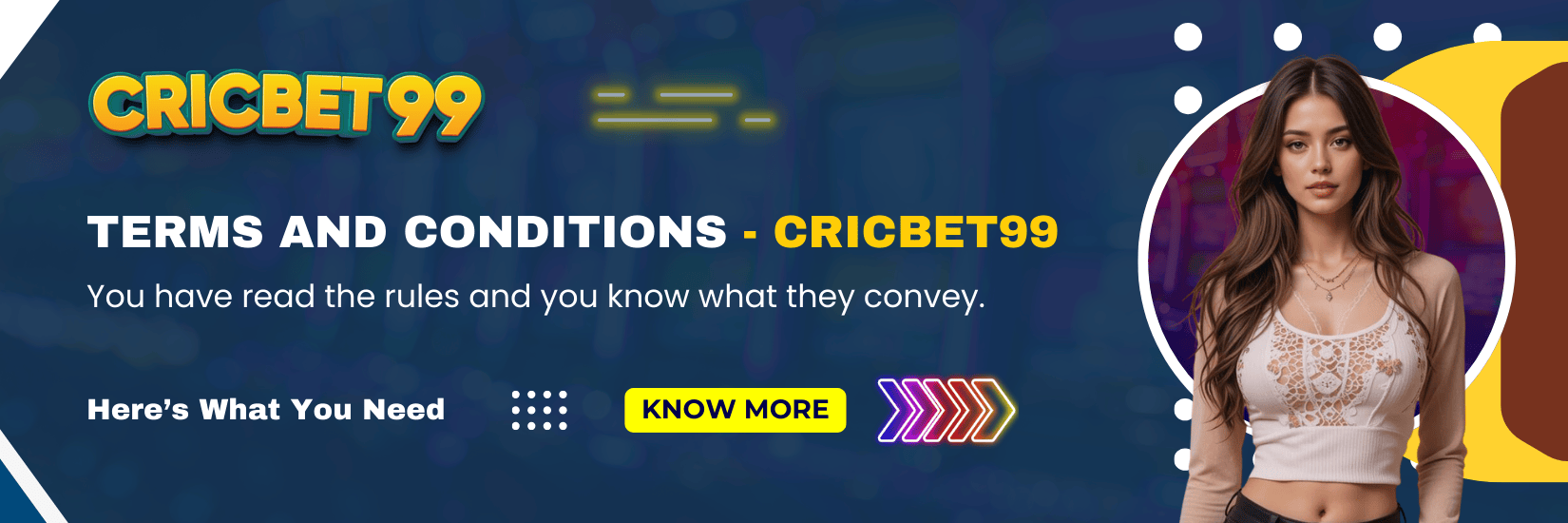 Terms and Conditions – Cricbet99 User Agreement & Guidelines​