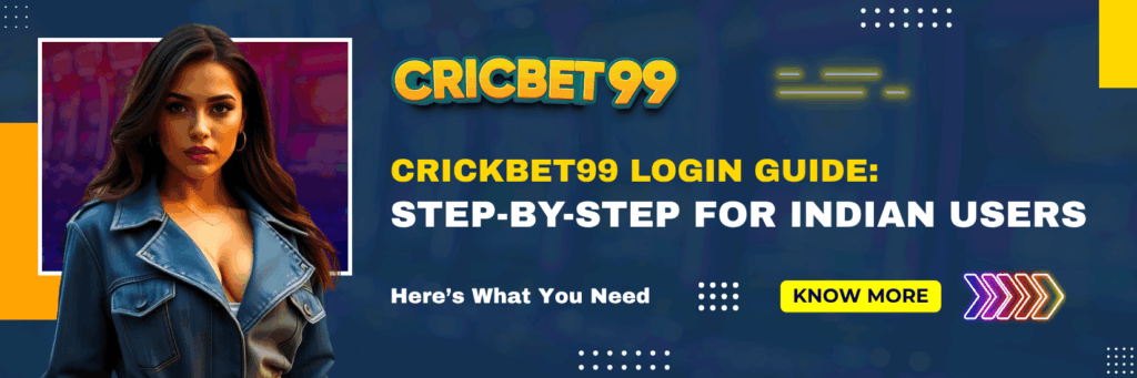 Crickbet99 Login Guide