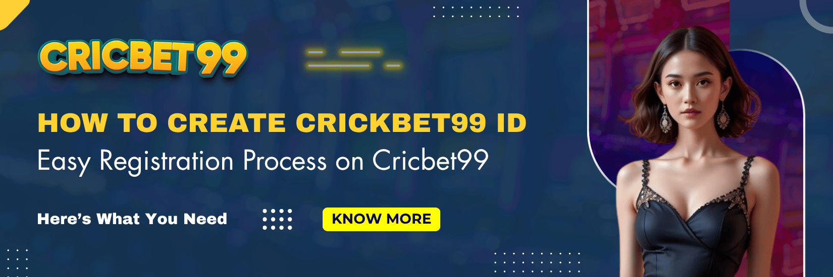 Create Crickbet99 ID