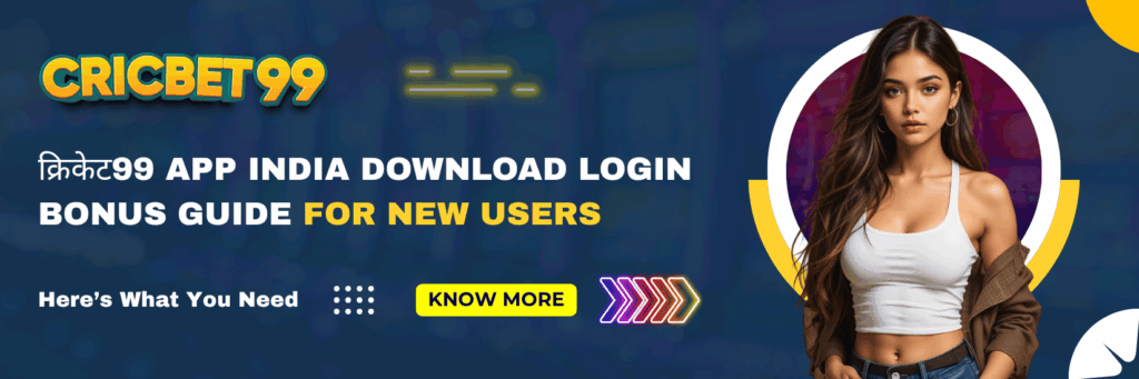 क्रिकेट99 App India Download Login