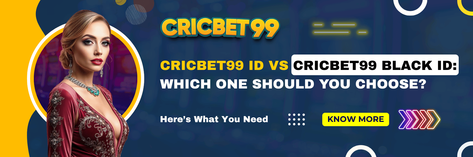 Cricbet99 ID vs Cricbet99 Black ID