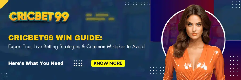 Cricbet99 Win Guide Expert Tips, Live Betting Strategies & Common Mistakes to Avoid