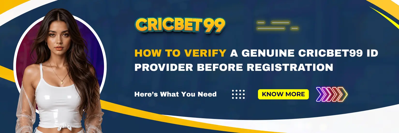 How to Verify a Genuine Cricbet99 ID Provider Before Registration