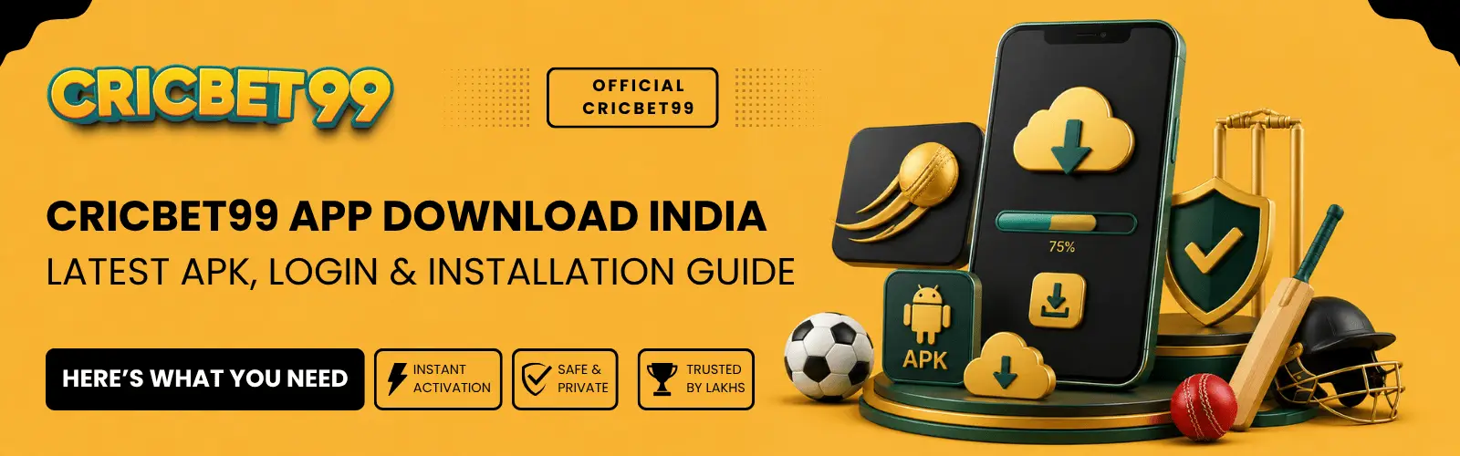 Cricbet99 App Download India – Latest APK, Login & Installation Guide