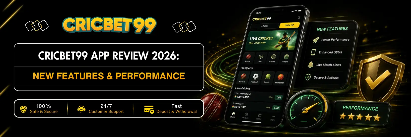 Cricbet99 App Review 2026 New Features & Performance