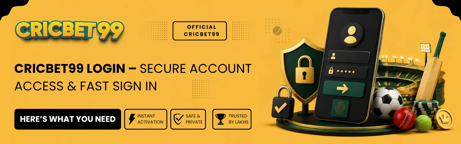 Cricbet99 Login – Secure Account Access & Fast Sign In