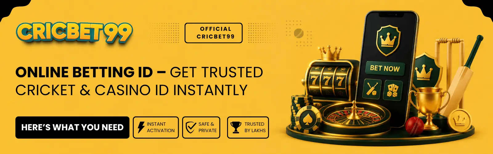 Online Betting ID – Get Trusted Cricket & Casino ID Instantly