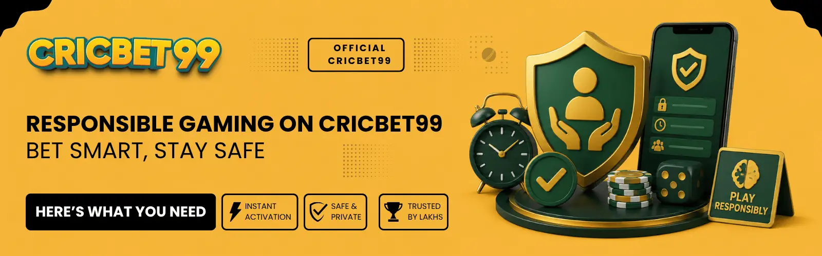 Responsible Gaming on Cricbet99 – Bet Smart, Stay Safe
