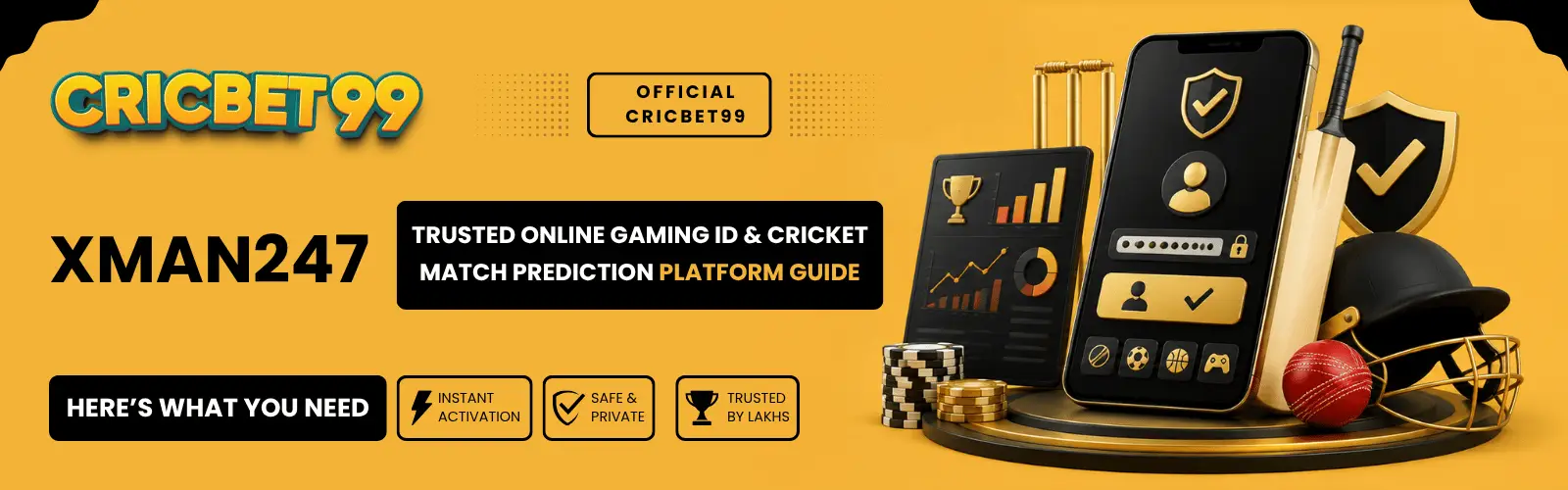 Xman247 – Trusted Online GAMING ID & Cricket Match PREDICTION Platform Guide