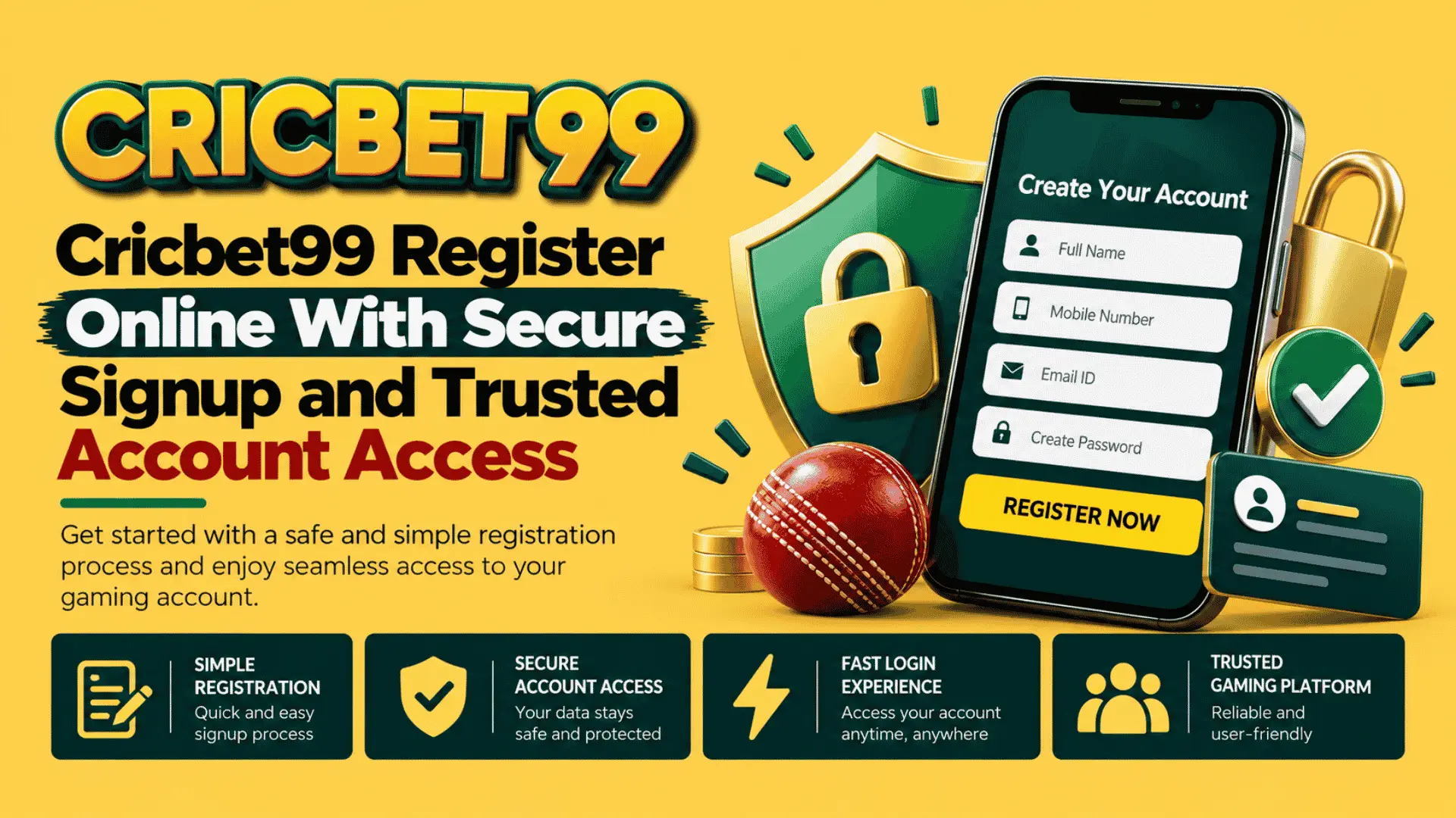 Cricbet99 Register Online With Secure Signup and Trusted Account Access