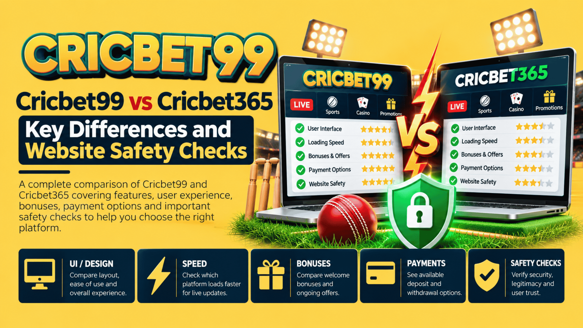 Cricbet99 vs Cricbet365 Key Differences and Website Safety Checks