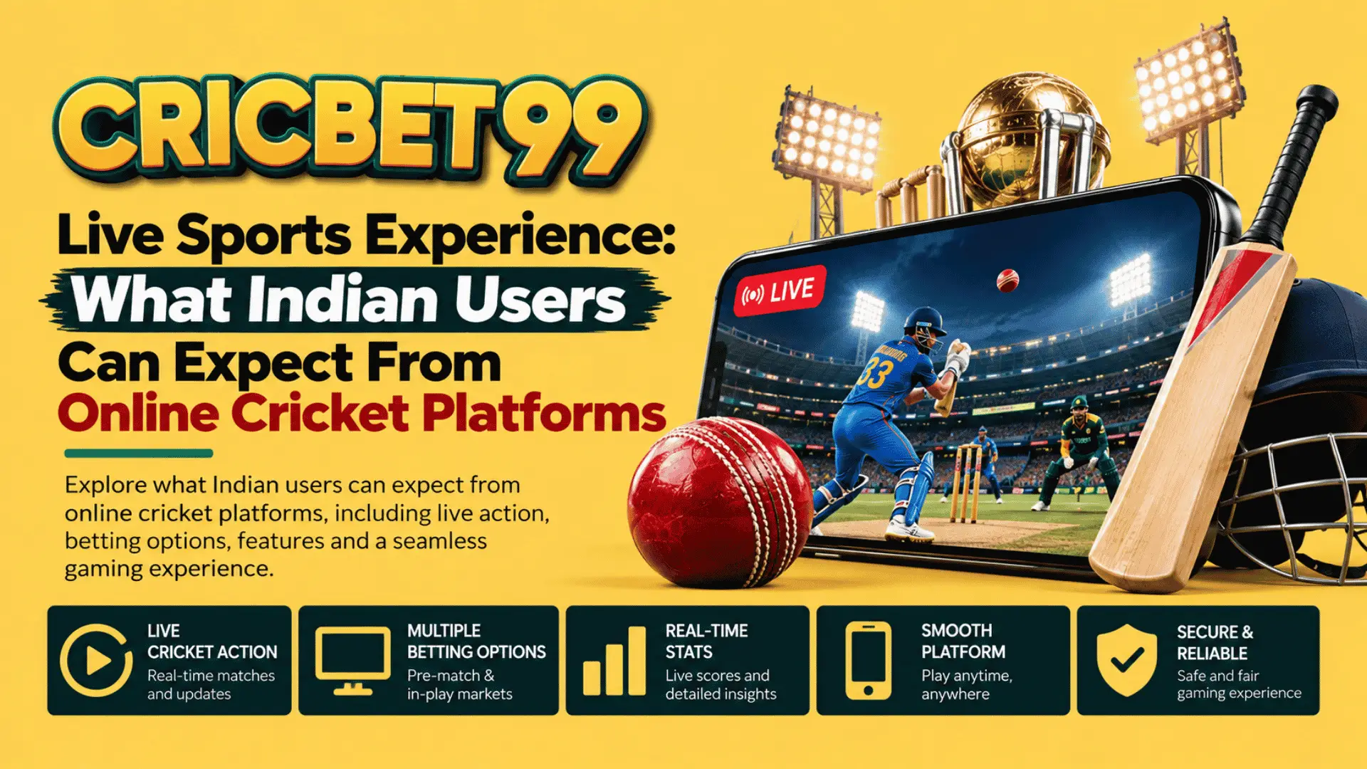 Live Sports Experience What Indian Users Can Expect From Online Cricket Platforms